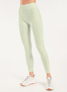 Безшовні легінси для спорту LEGGINGS green ash (зелений)