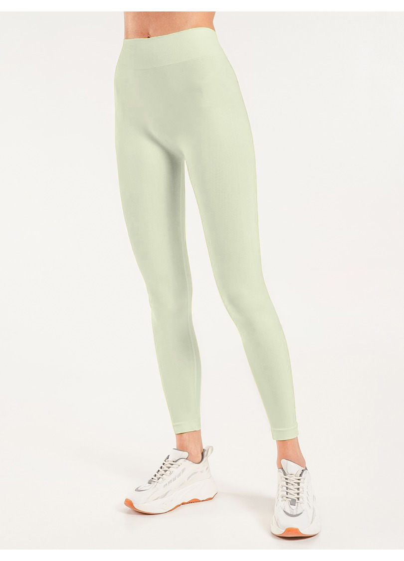 Безшовні легінси для спорту LEGGINGS green ash (зелений)