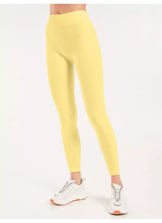Бесшовные леггинсы LEGGINGS illuminating (желтый)