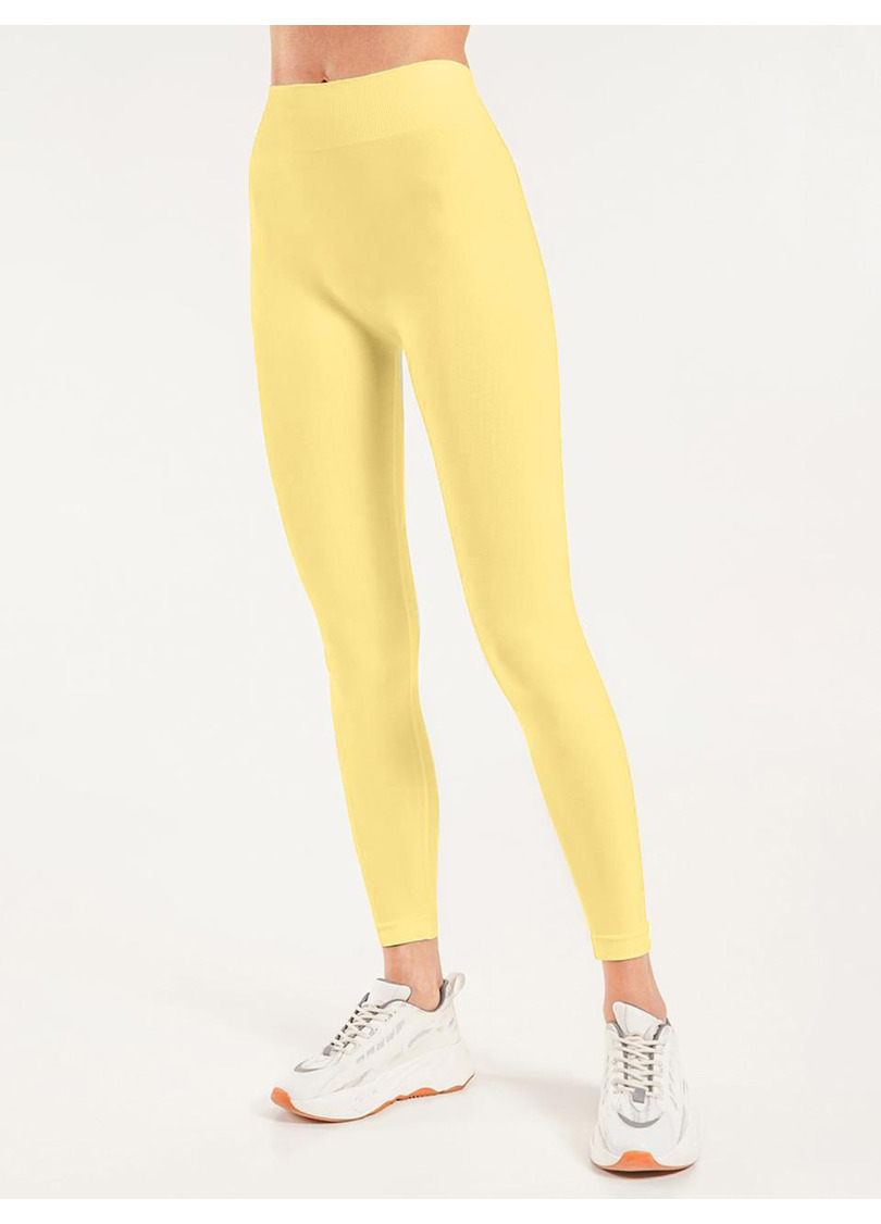 Бесшовные леггинсы LEGGINGS illuminating (желтый)