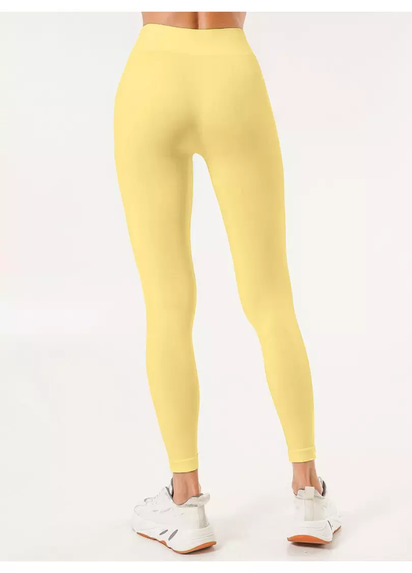 Бесшовные леггинсы LEGGINGS illuminating (желтый)