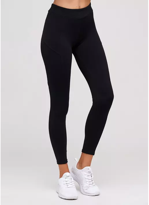 Леггинсы спортивные LEGGY FAN 04 (темно-серый)