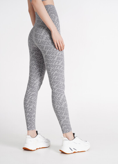 Леггинсы в рубчик LEGGINGS RIB WELLNESS ultimate grey (серый)