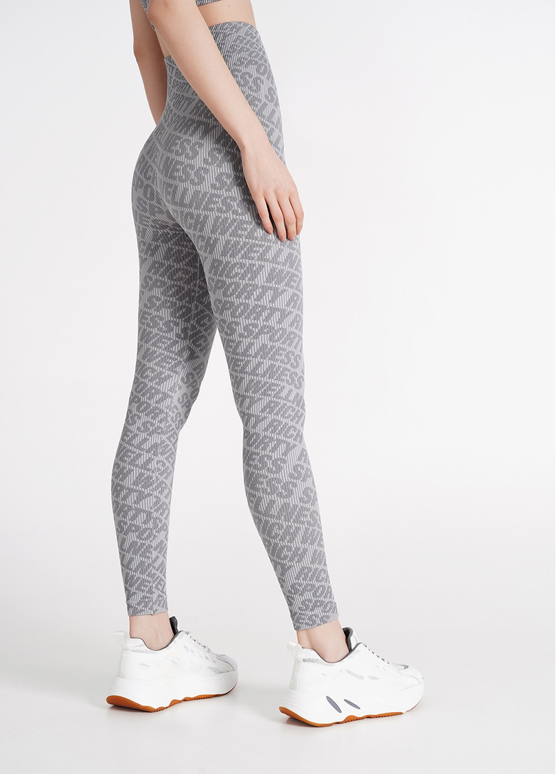 Легінси в рубчик LEGGINGS RIB WELLNESS ultimate grey (сірий)