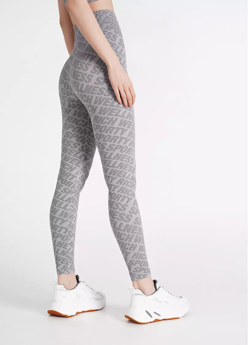 Легінси в рубчик LEGGINGS RIB WELLNESS ultimate grey (сірий)