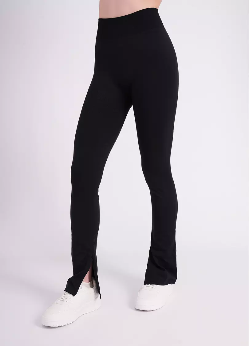 Леггинсы с разрезами SLITS LEGGINGS black (черный)
