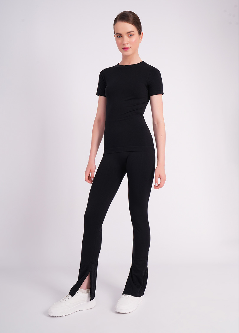 Леггинсы с разрезами SLITS LEGGINGS black (черный)