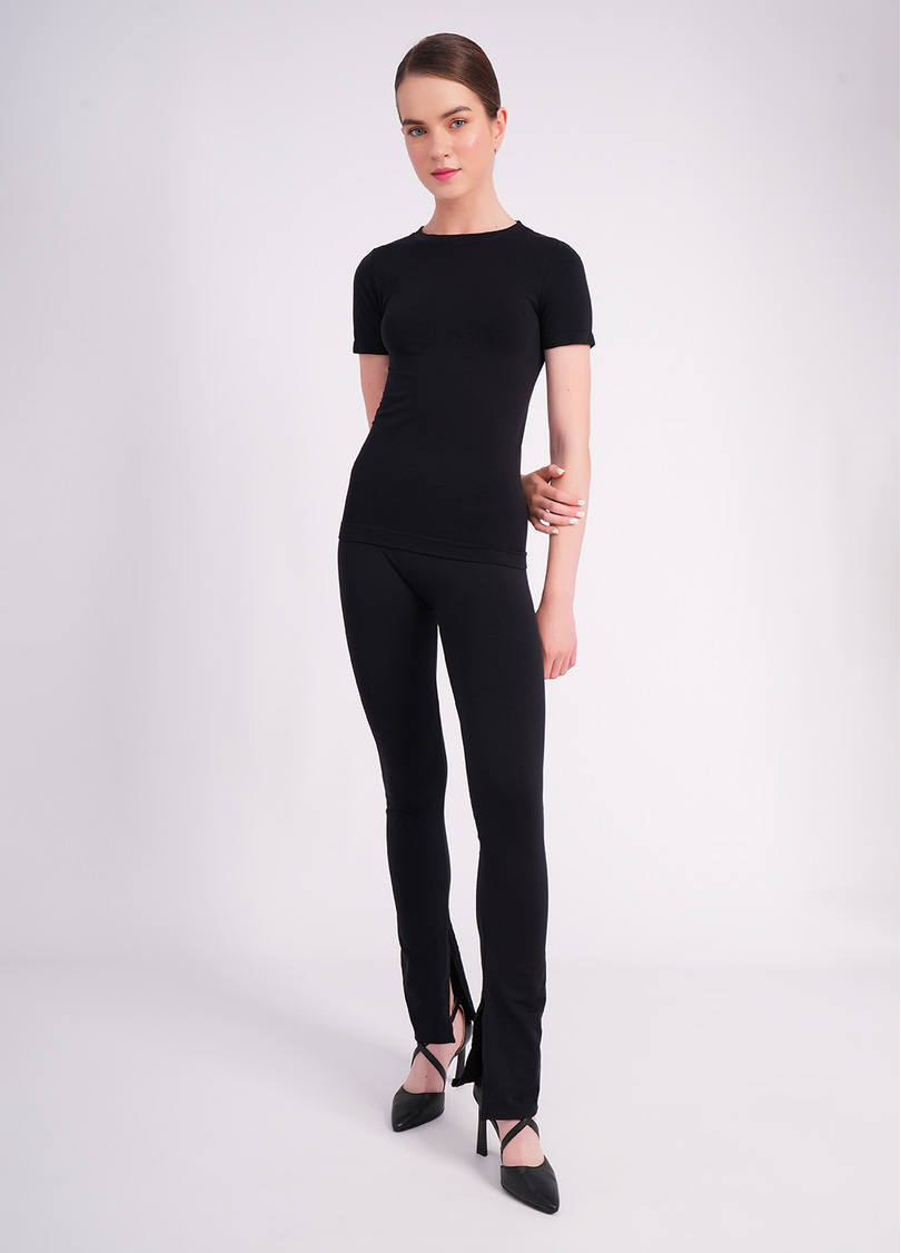 Леггинсы с разрезами SLITS LEGGINGS black (черный)