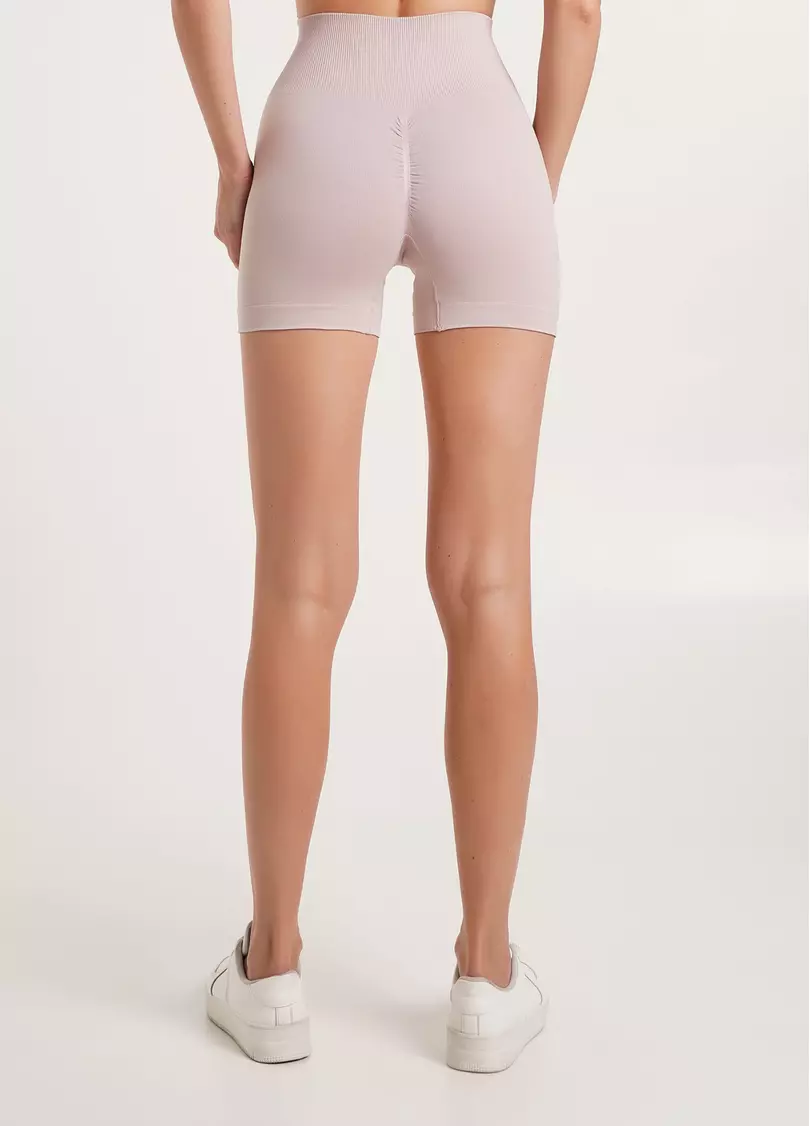 Бесшовные шорты с пуш апом SHORTS SHAPE burnished lilac (розовый)