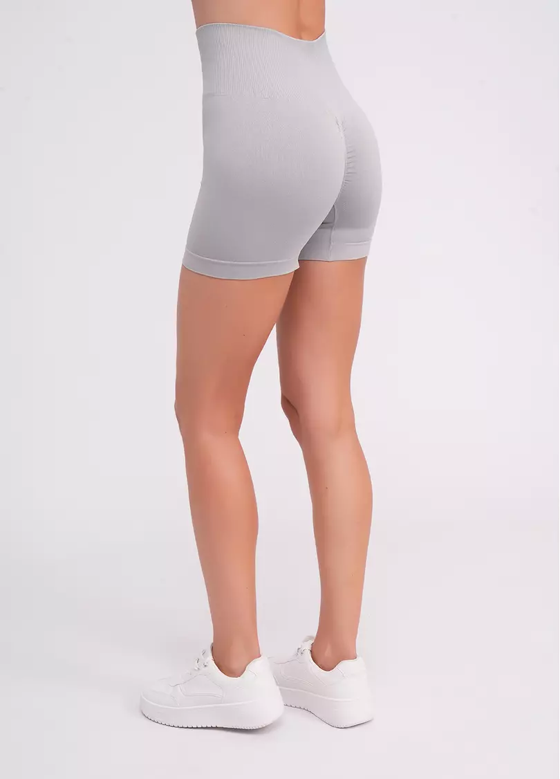 Бесшовные шорты с пуш апом SHORTS SHAPE griffin (серый)