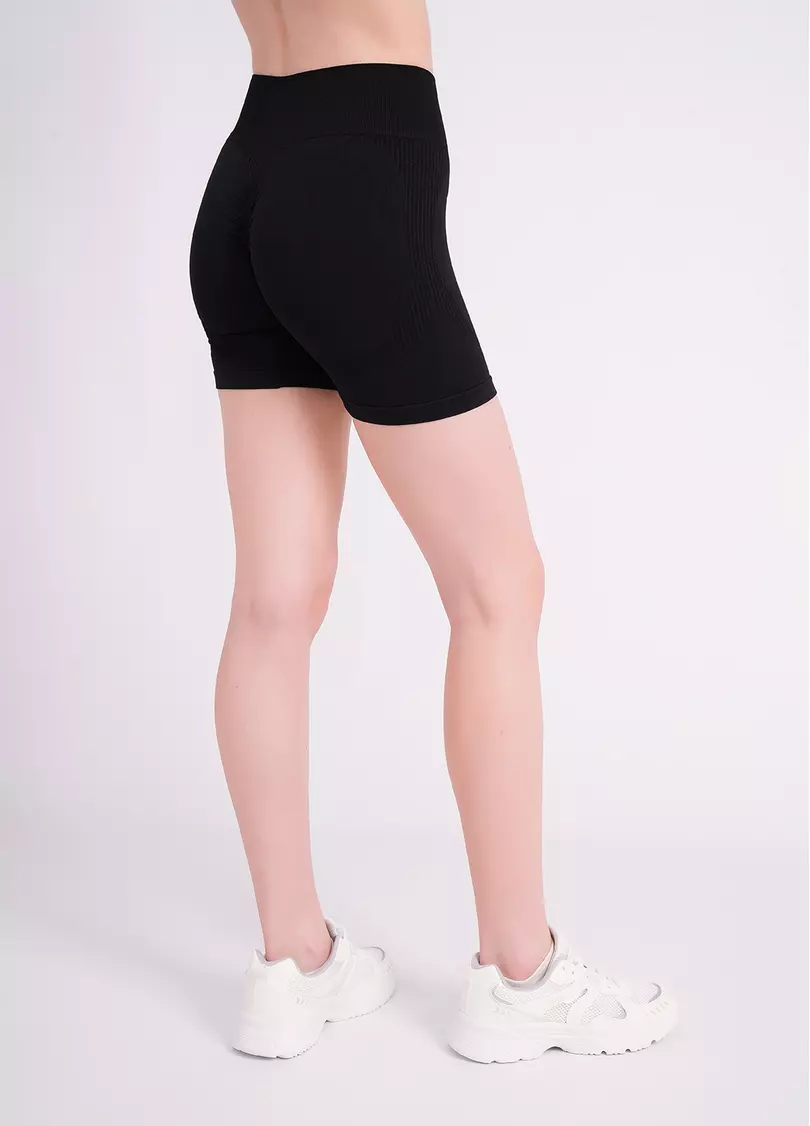 Спортивные шорты с эффектом пуш ап SHORTS SPORT SHAPE black (черный)