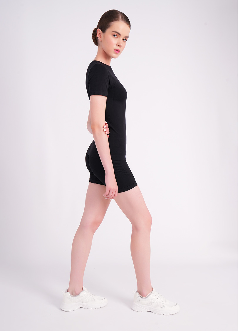 Спортивные шорты с эффектом пуш ап SHORTS SPORT SHAPE black (черный)