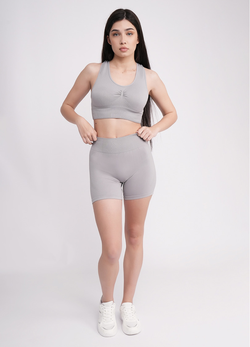 Спортивные шорты с эффектом пуш ап SHORTS SPORT SHAPE griffin (серый)