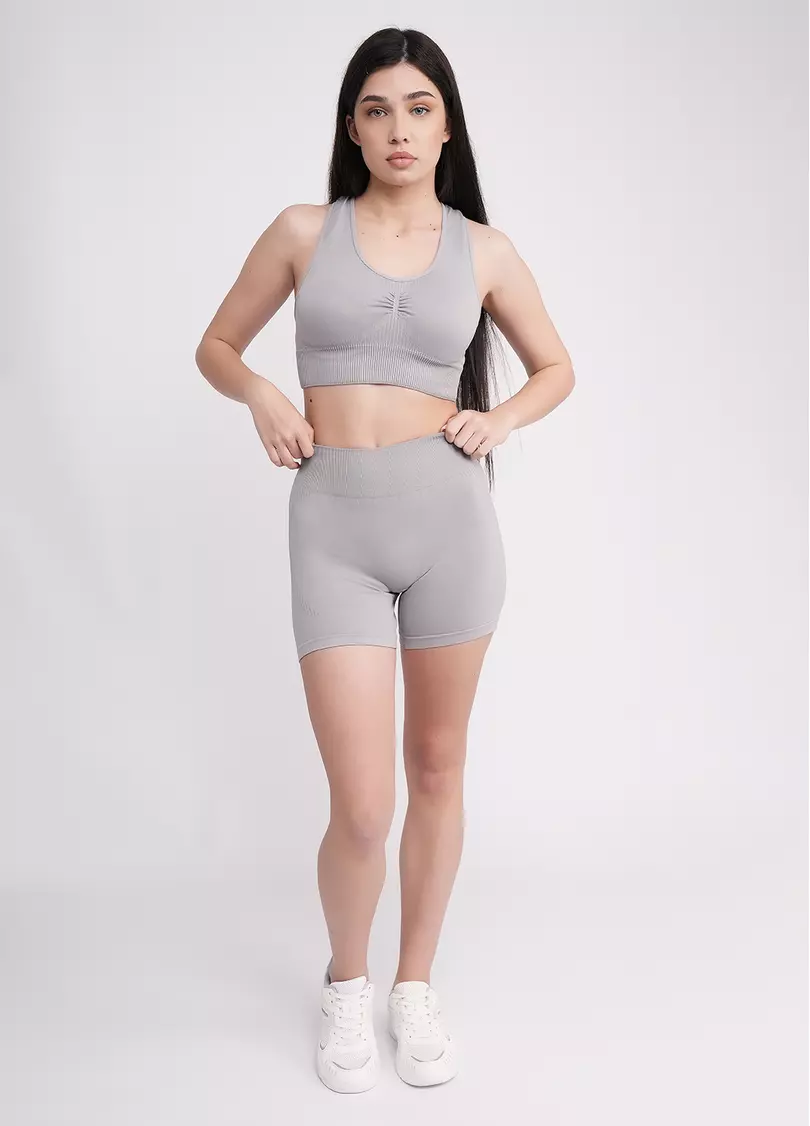 Спортивные шорты с эффектом пуш ап SHORTS SPORT SHAPE griffin (серый)