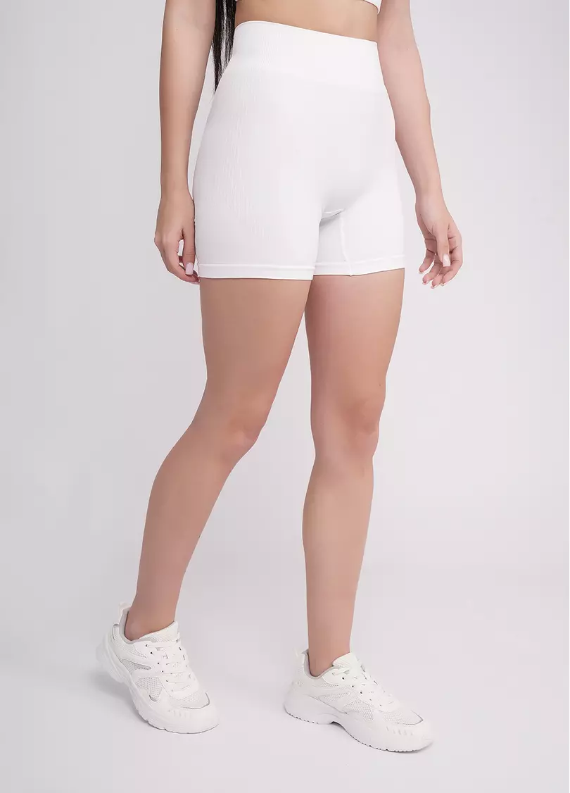 Спортивные шорты с эффектом пуш ап SHORTS SPORT SHAPE white (белый)