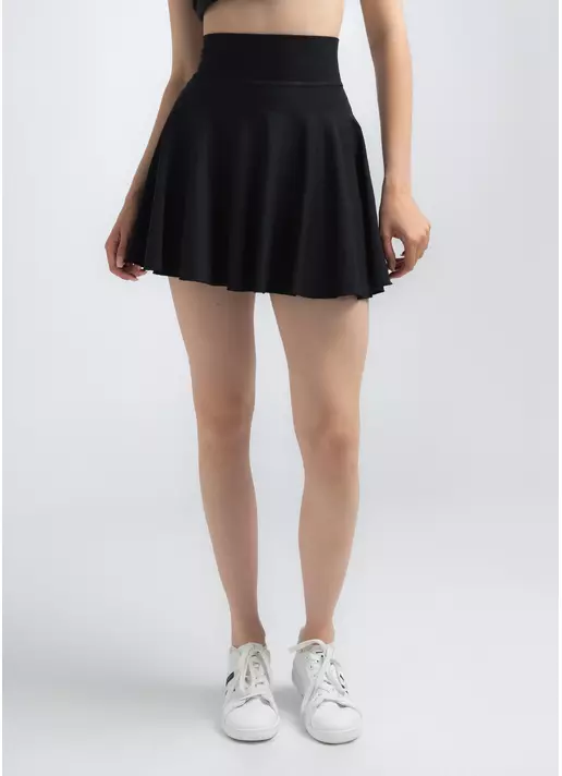 Тенісна спідниця-шорти SKIRT SHORTS, чорна