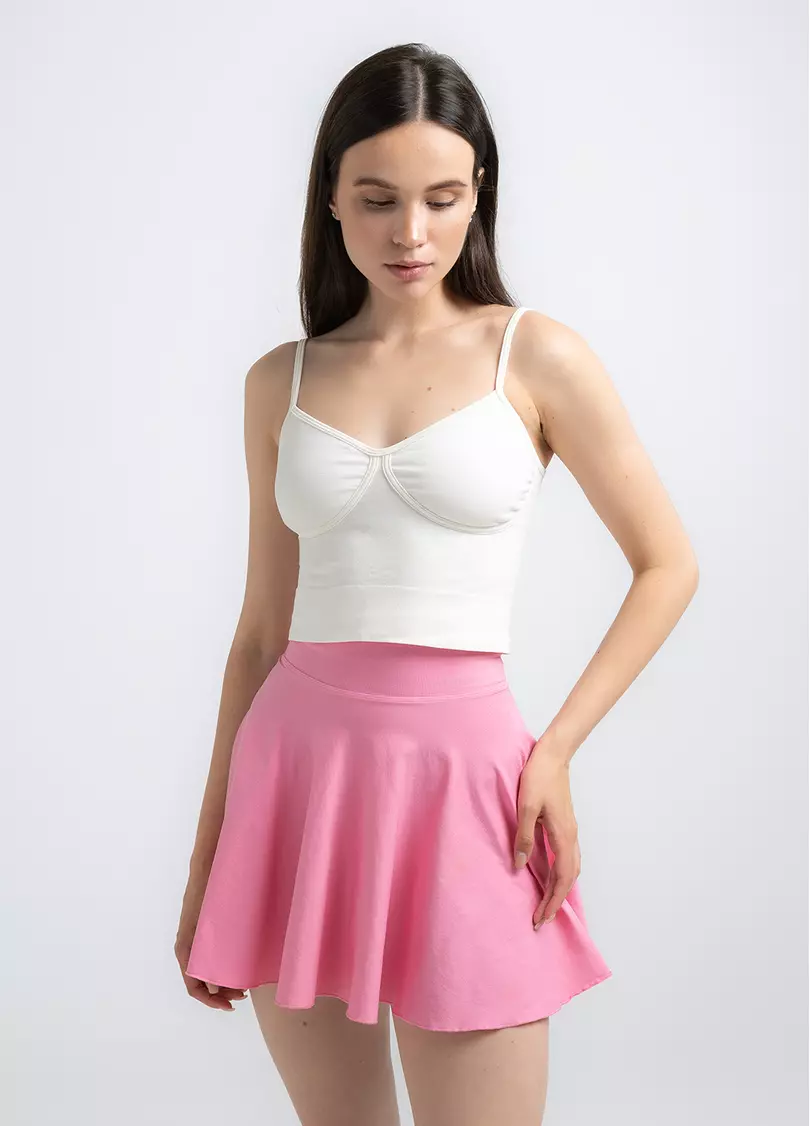 Тенісна спідниця-шорти SKIRT SHORTS, рожева