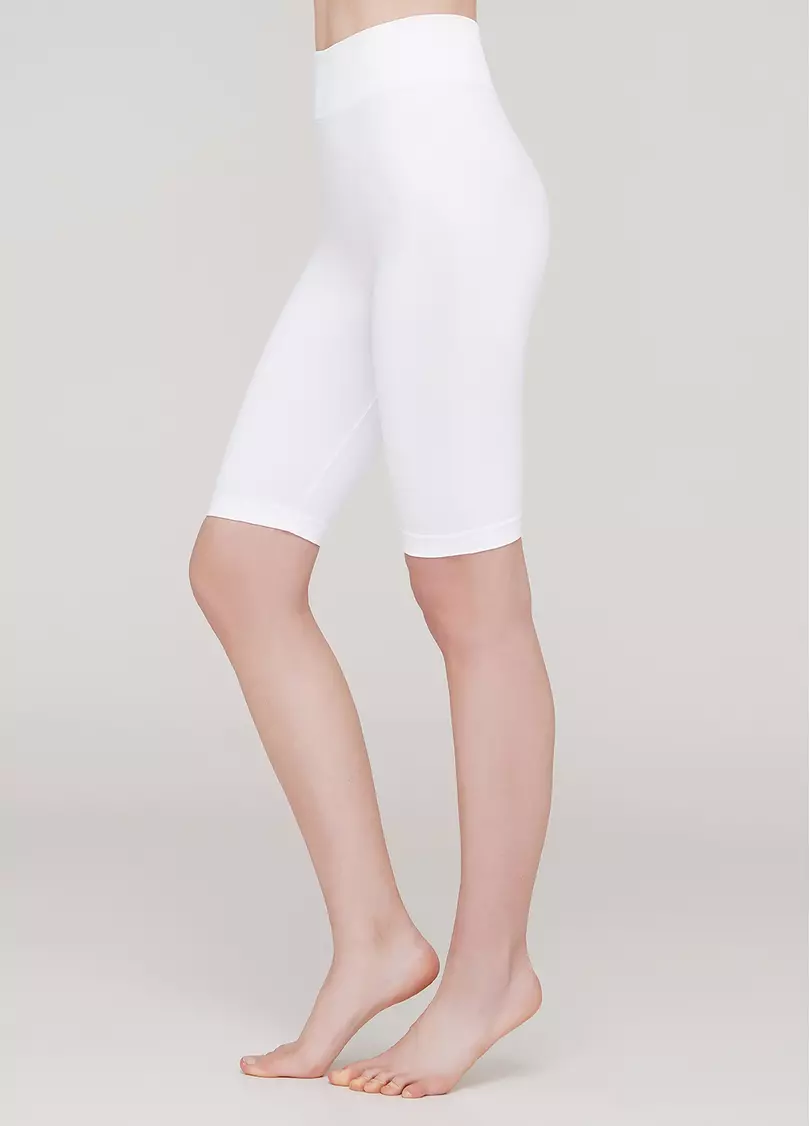 Велосипедки с высокой талией TRACKS 01 (белый)