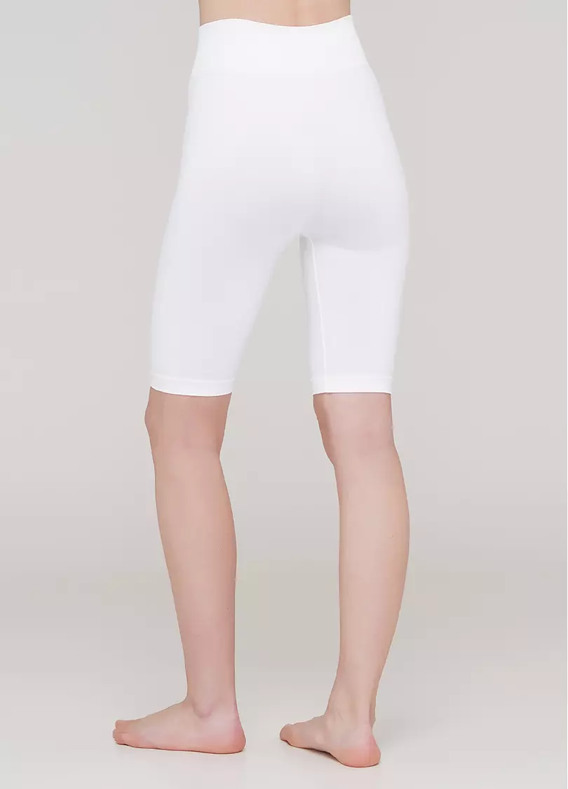 Велосипедки с высокой талией TRACKS 01 (белый)