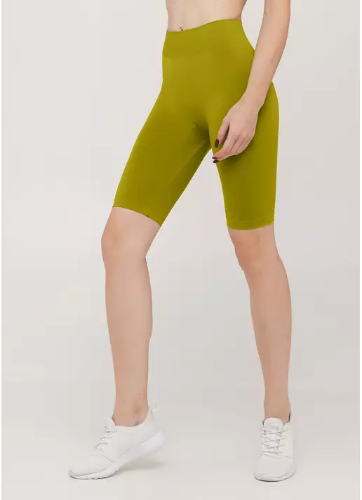 Велосипедки с высокой талией TRACKS 01 fragile sprout (зеленый)