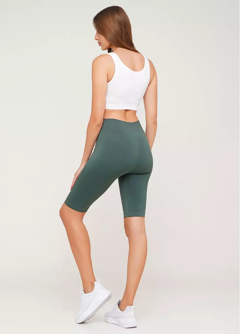 Велосипедки с высокой талией TRACKS 01 (нежно-розовый)