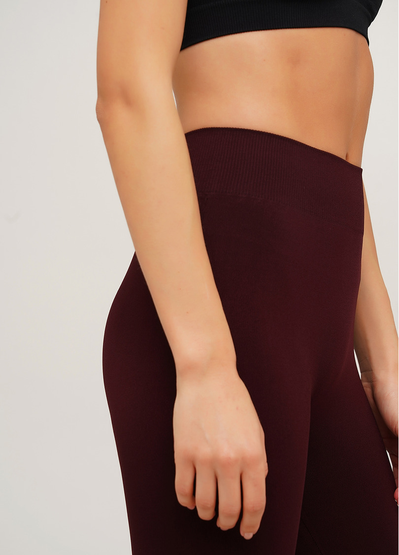 Велосипедки з високою талією TRACKS 01 marsala (бордовий)