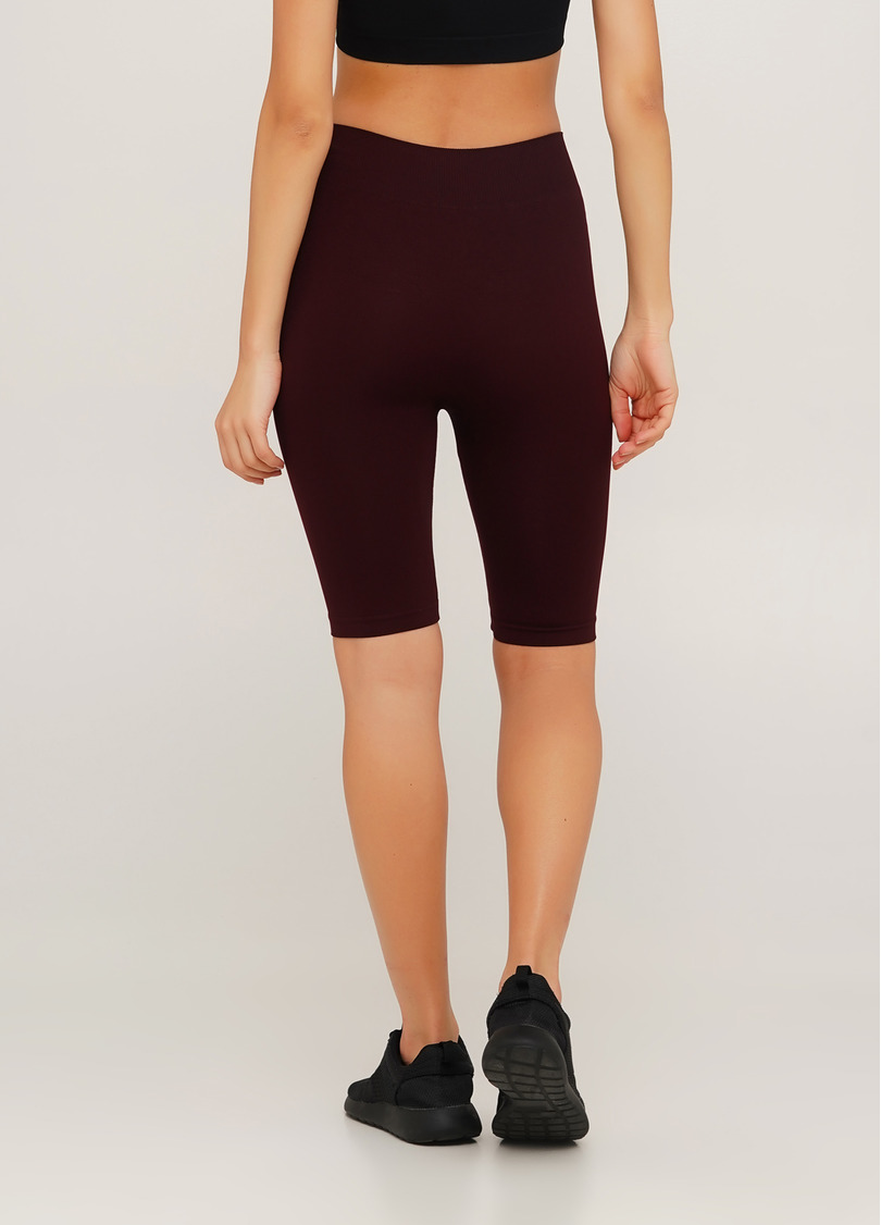 Велосипедки з високою талією TRACKS 01 marsala (бордовий)