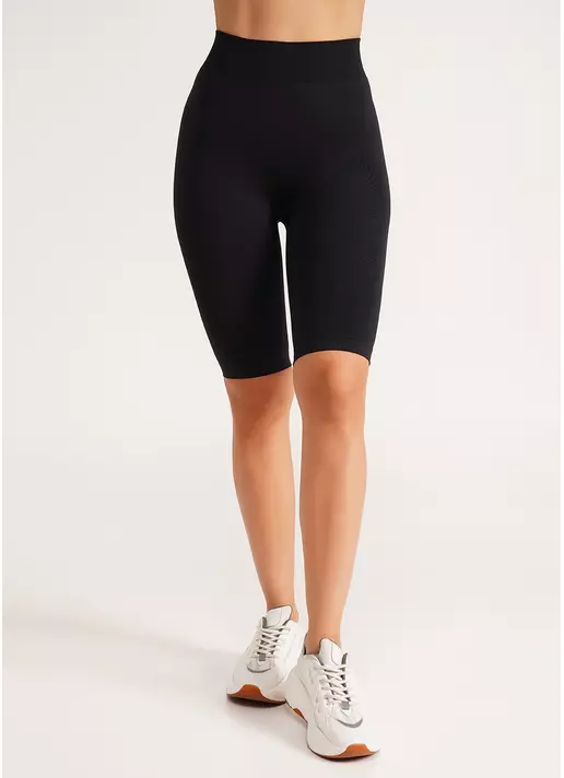 Велосипедки с высокой талией TRACKS 01 (черный)