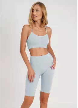 Велосипедки з високою талією TRACKS 01 spun sugar (блакитний)