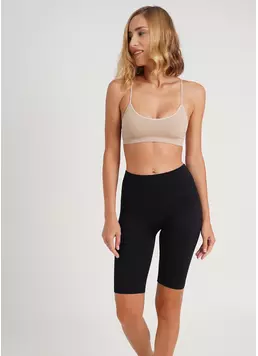 Велосипедки в рубчик TRACKS RIB black (чорний)